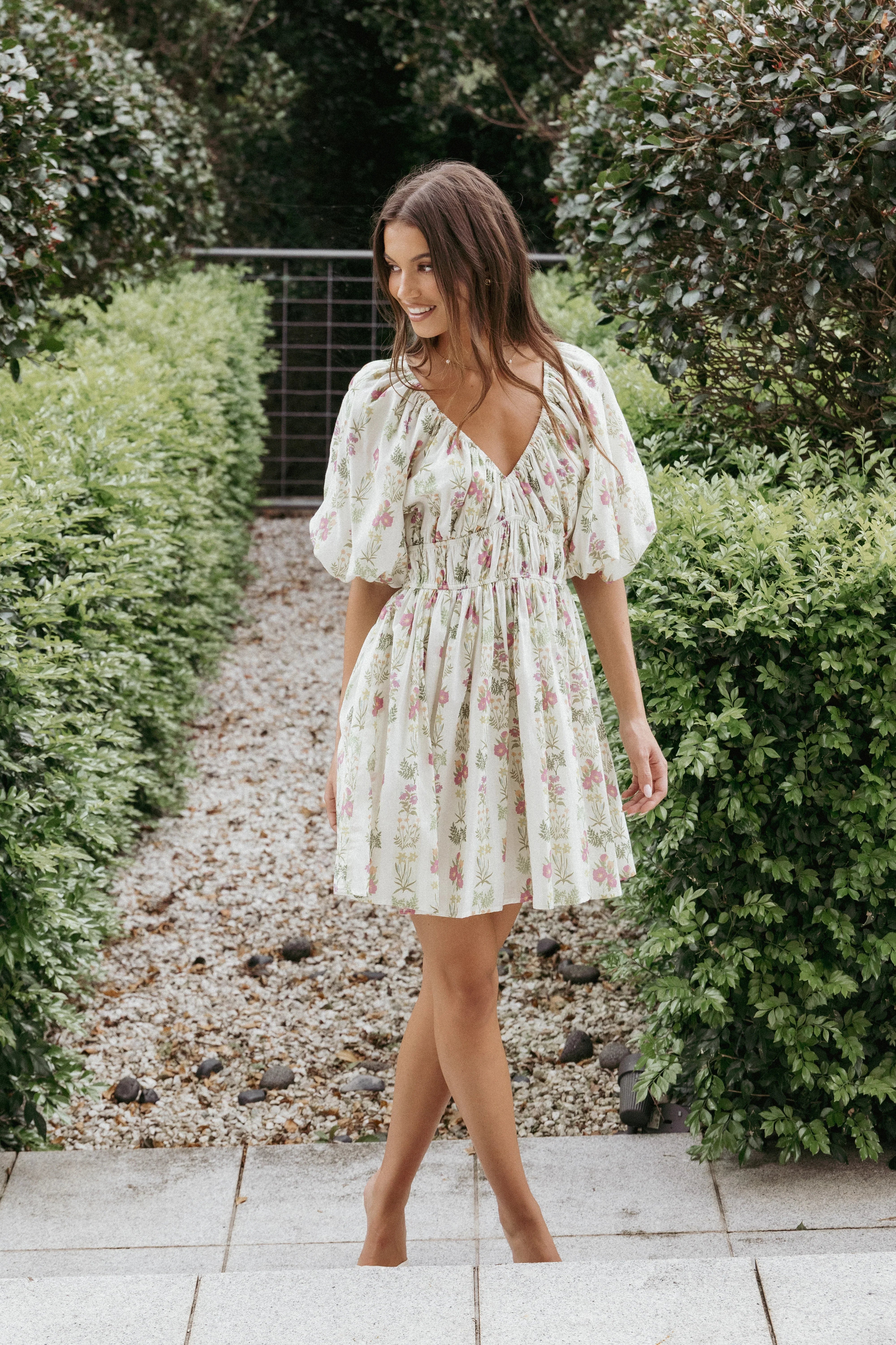 Zadie Mini Dress Light Green