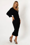 Sharnie Knitted Set Black
