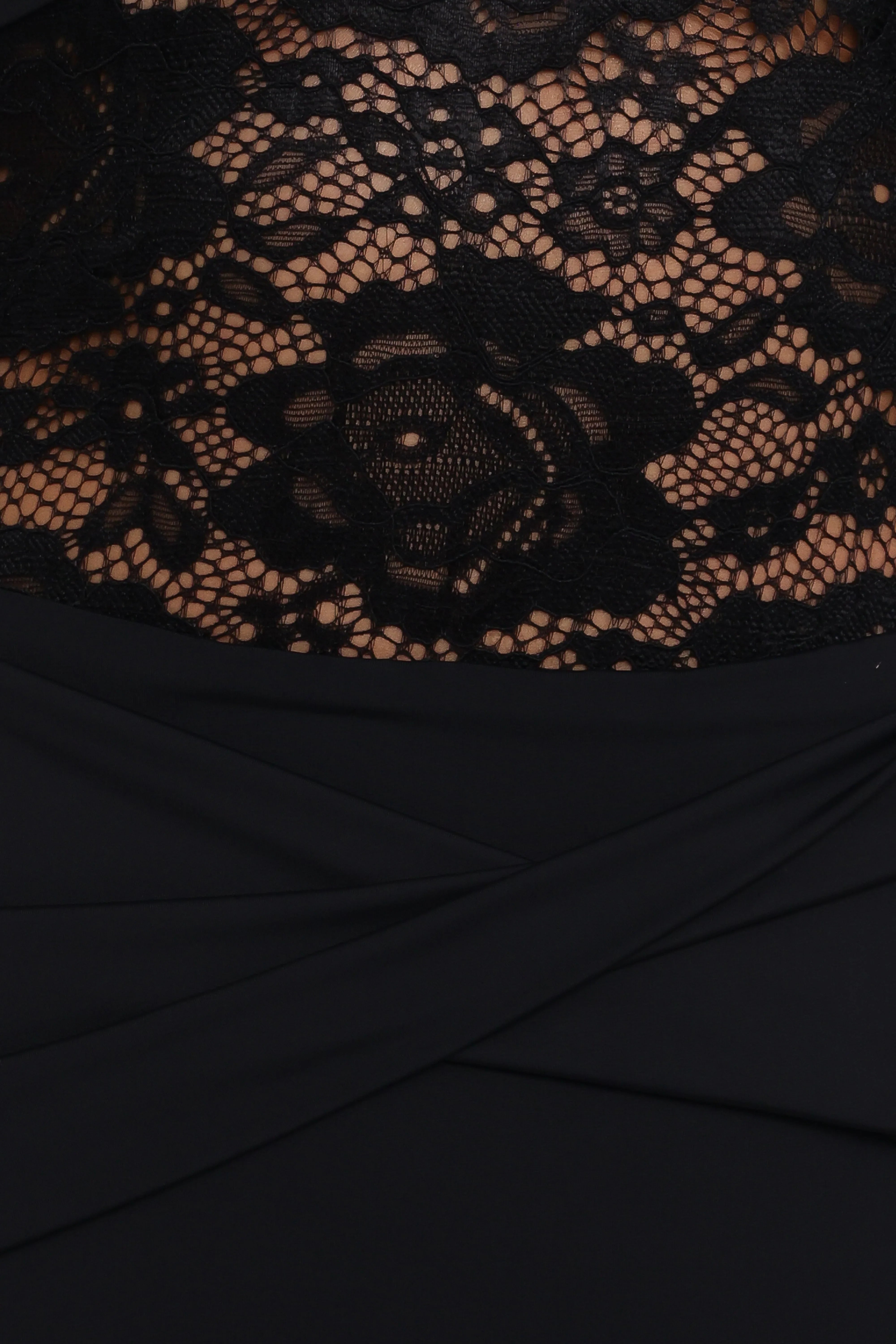 Tinashe Lace Midi Dress Black