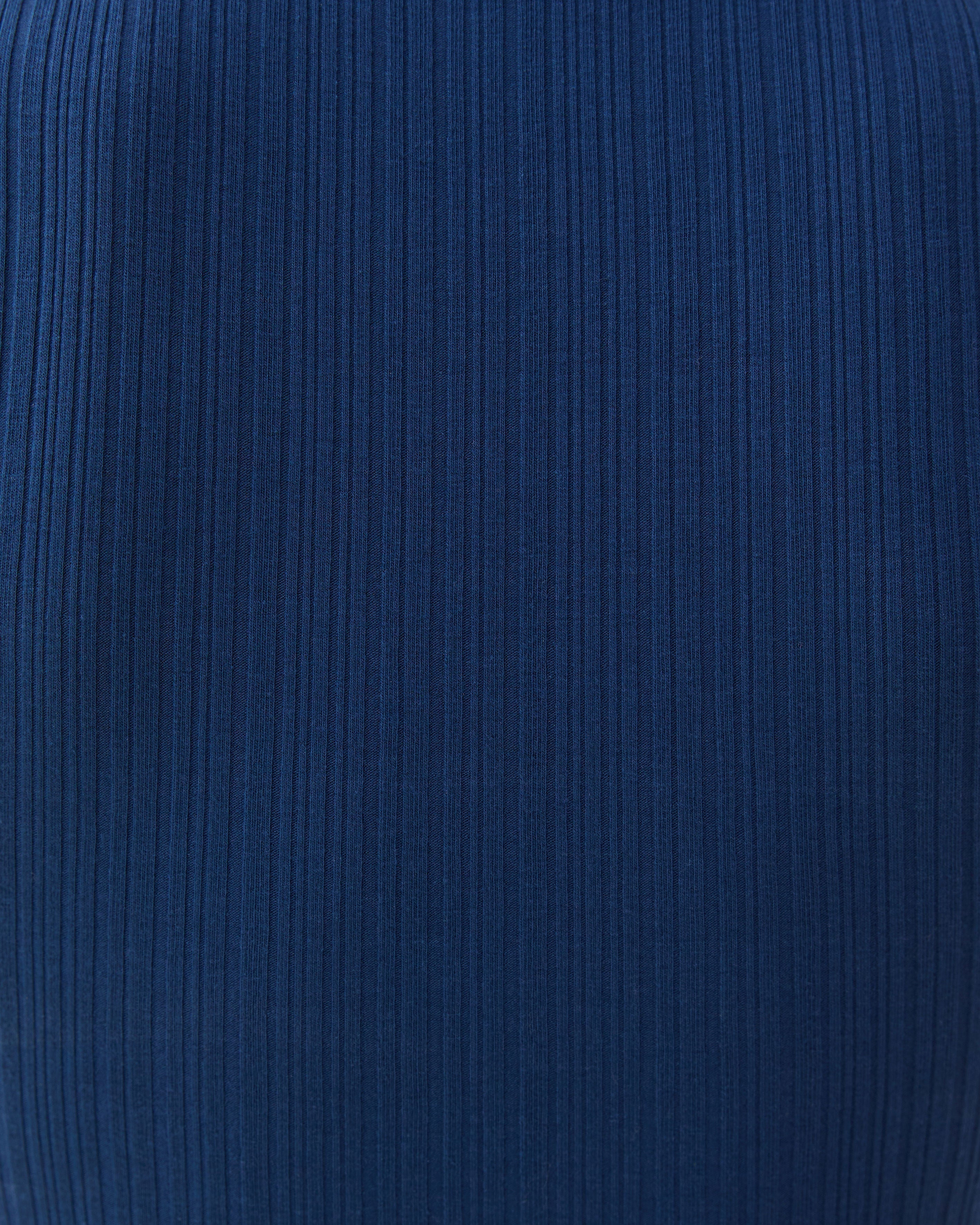 Tyra Ribbed Ruffle Hem Tank