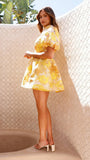 Abel Mini Dress Yellow