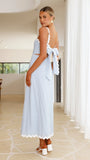 Fiora Maxi Dress Baby Blue