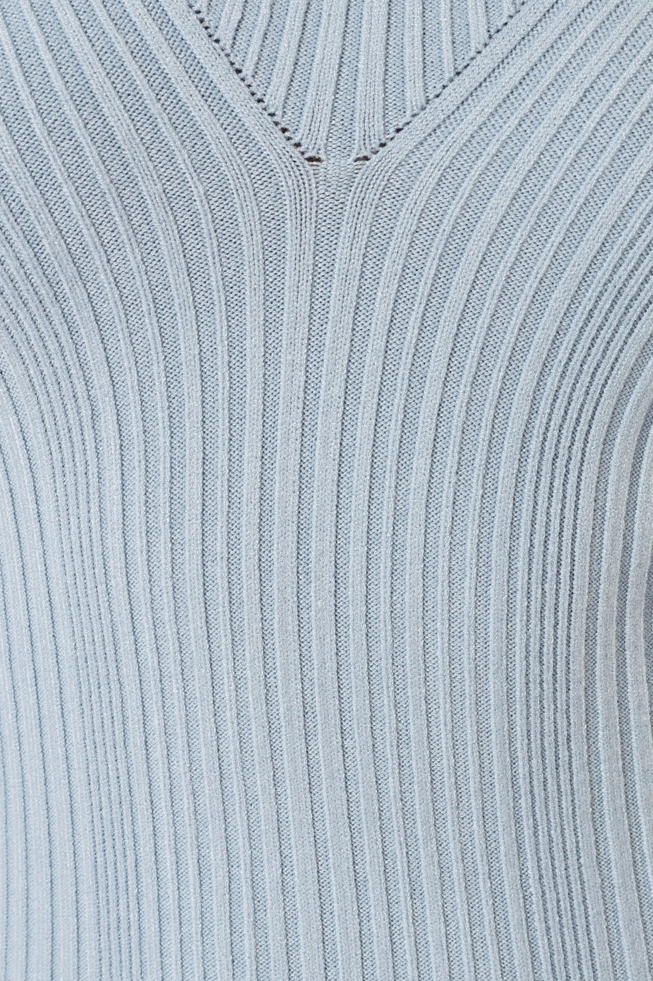 Mattie Long Sleeve Maxi Dress Blue Grey