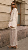 Isa Oversized Blazer Beige
