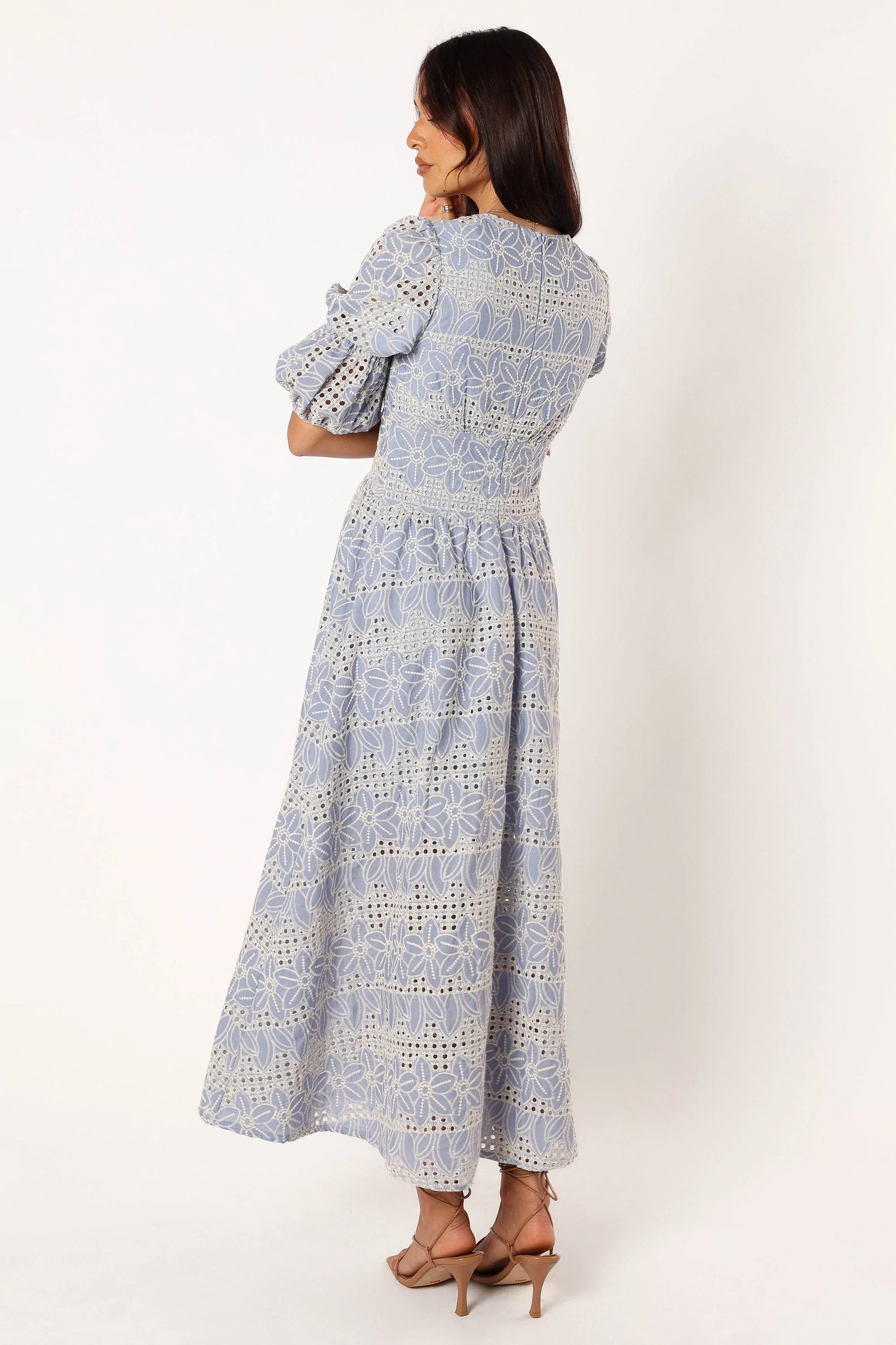 Tani Midi Dress Blue