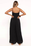 Abegail Flowy Jumpsuit Black