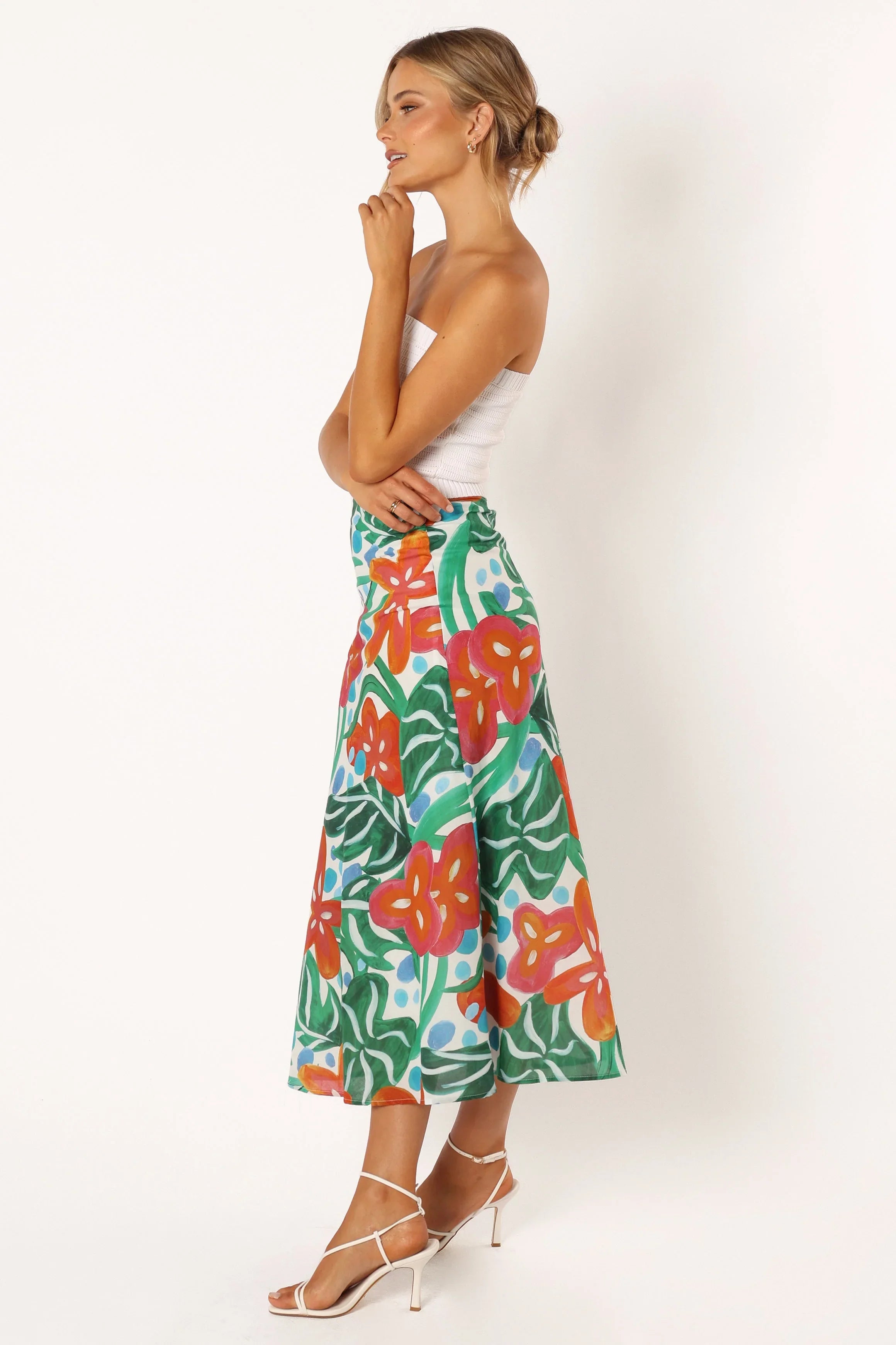 Lenny Midi Skirt Kauai