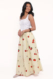 Remira Midi Skirt Yellow Cherry