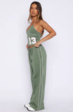 Cant Help The Feeling Track Pants Khaki