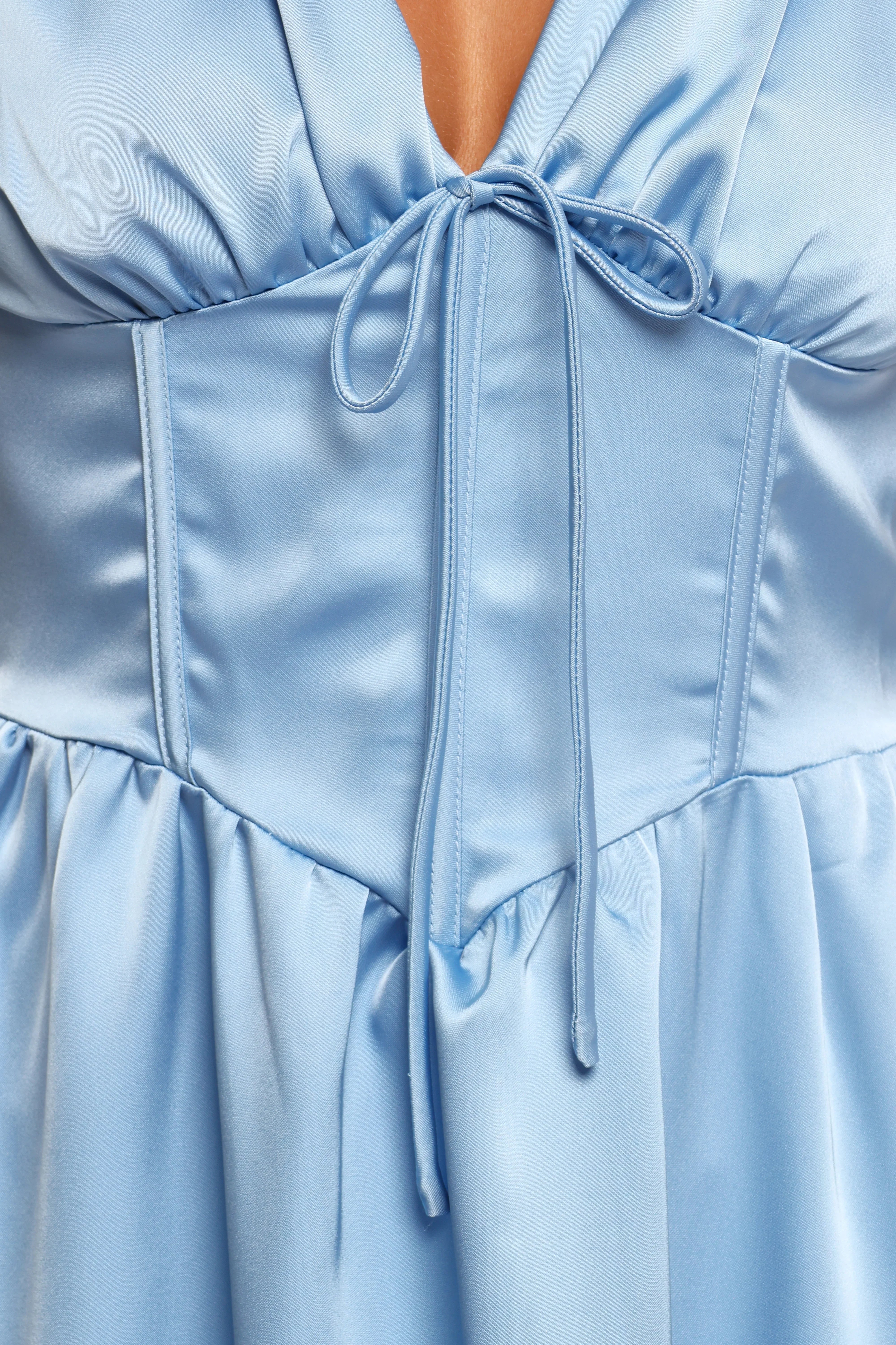 Verena Midi Dress Periwinkle Blue
