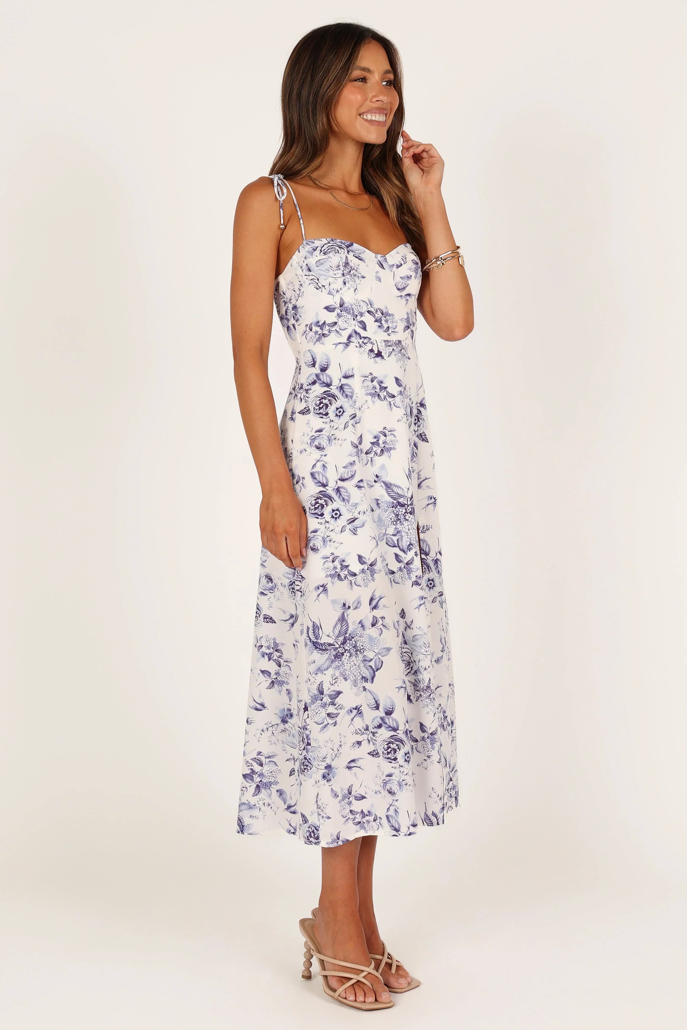 Azelia Dress Blue Floral