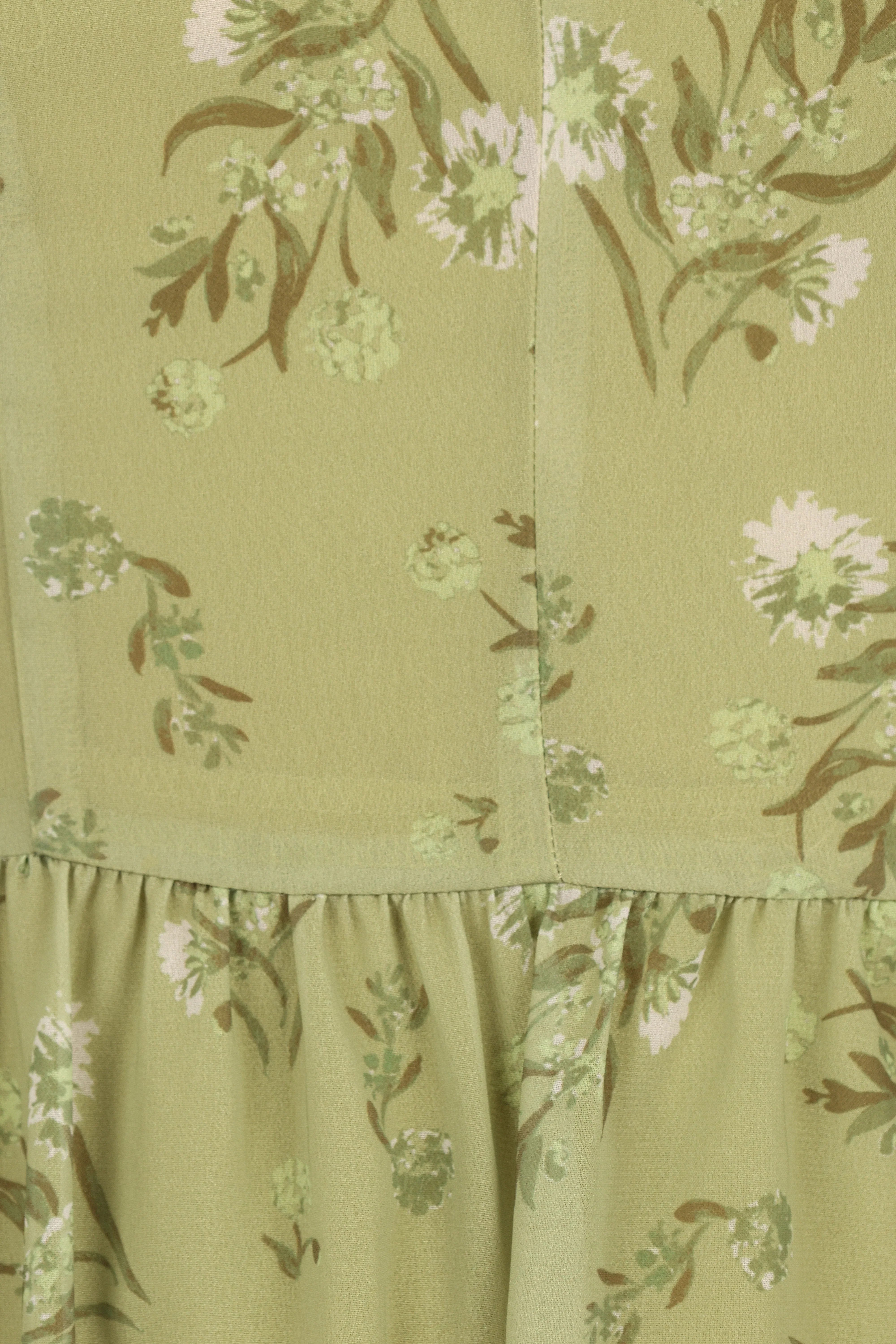 Alina Maxi Dress Sage Botanica