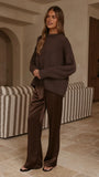 Jase Knit Chocolate