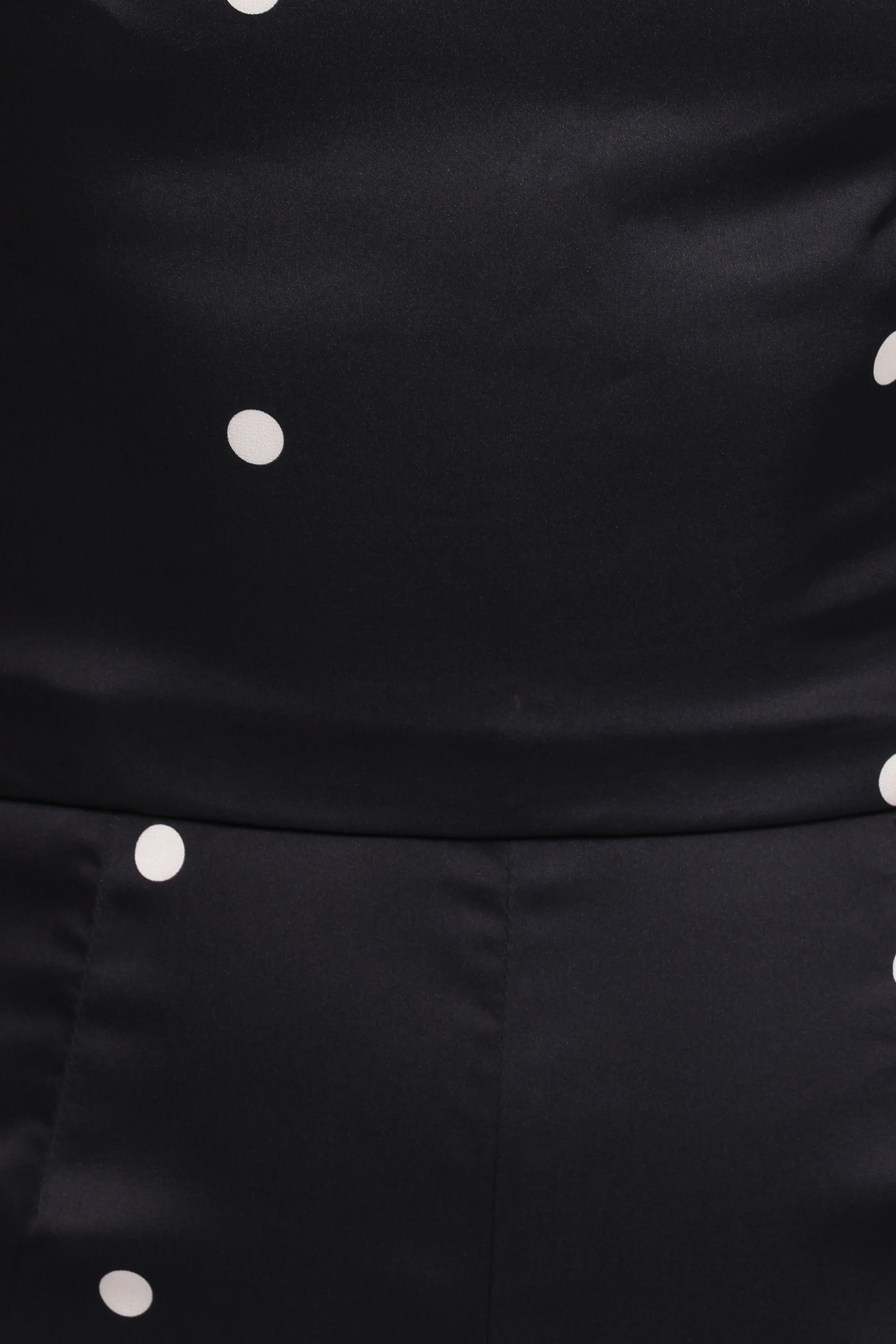 Bentley Halterneck Jumpsuit Black Polka Dot