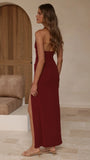Jessica Maxi Dress Wine