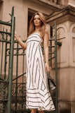 Shantelle Midi Dress Cream Stripe