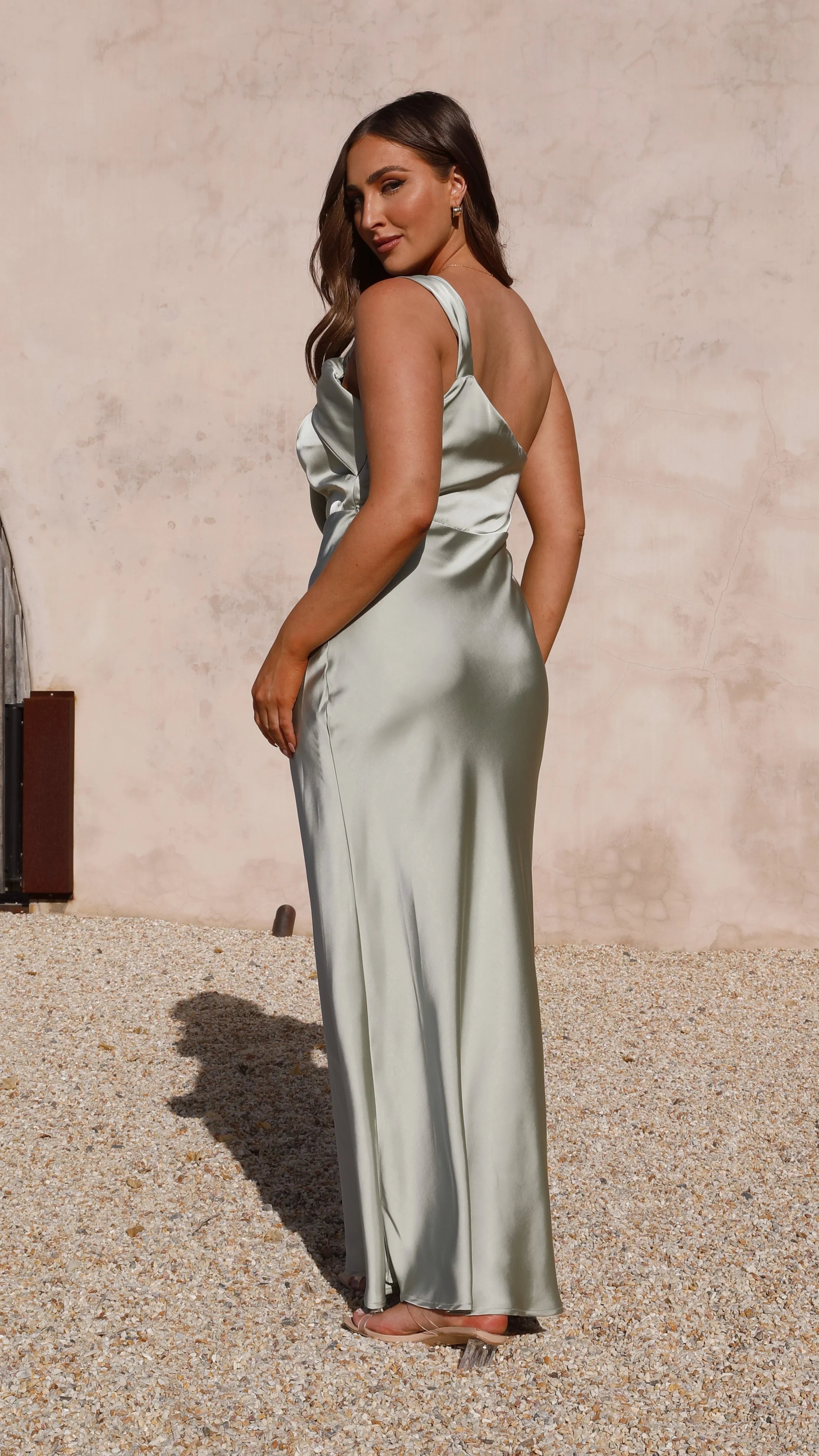 Greta Maxi Dress Sage