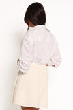 Tammy Cord Skirt Cream
