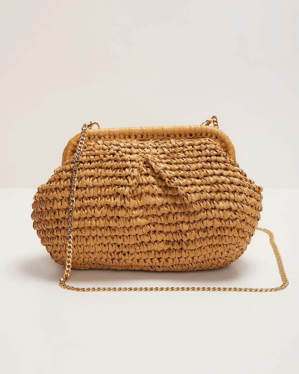 Poolside Straw Pouch Clutch