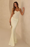 Forever Starts Now Maxi Skirt Lemon