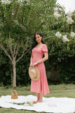 Franklin Dress Red Floral