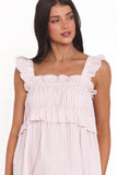 Keonia Mini Dress Pink Stripe