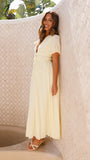 Ena Midi Dress Yellow