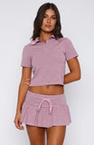 Check The Scores Polo Tee Pink