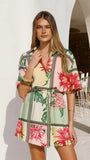 Tarika Mini Dress Tropical Bloom