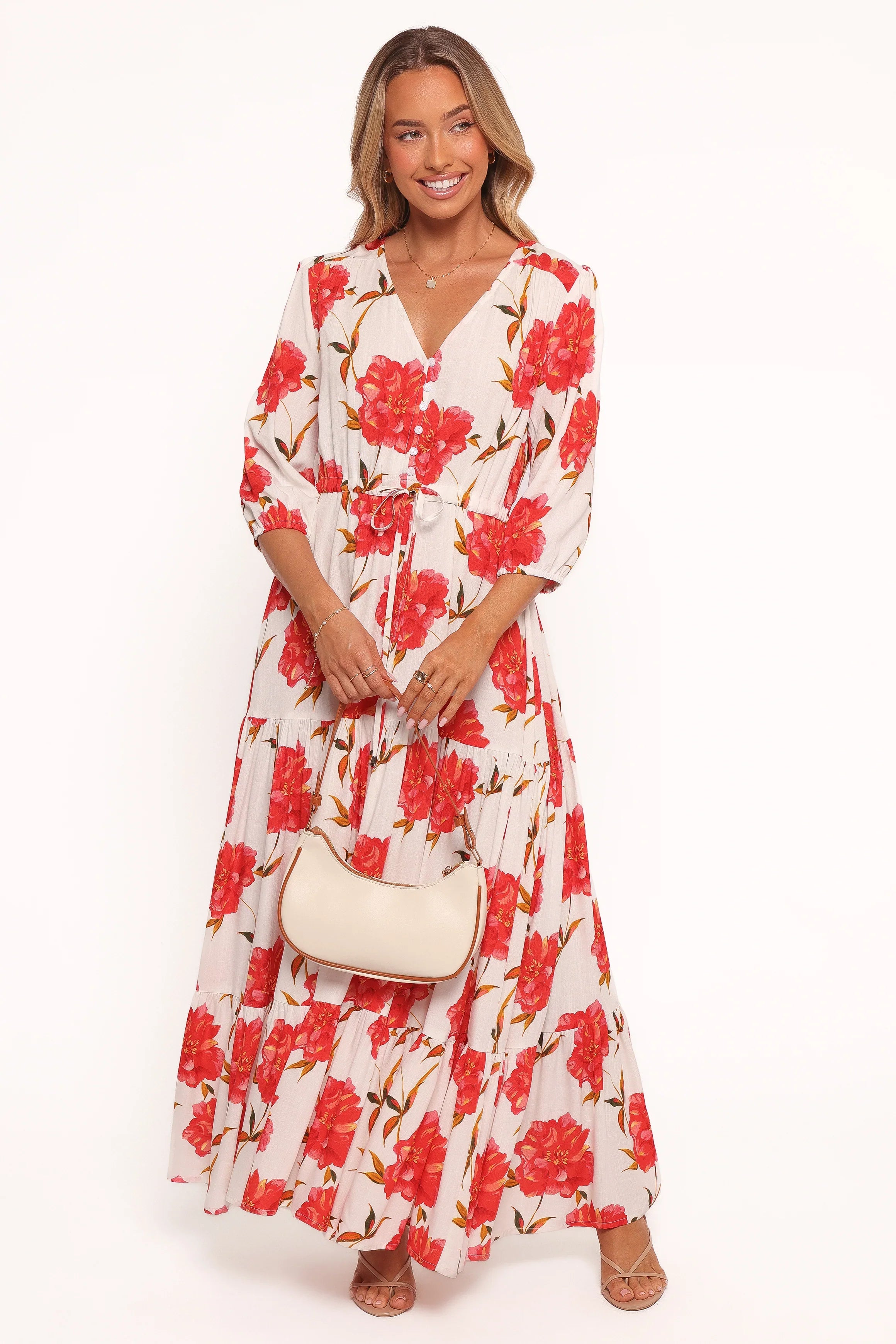 Kelda Dress Red Floral