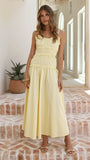 Vida Maxi Dress Yellow