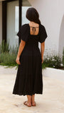 Lainey Midi Dress Black