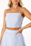Lala Two Piece Set Blue Stripe