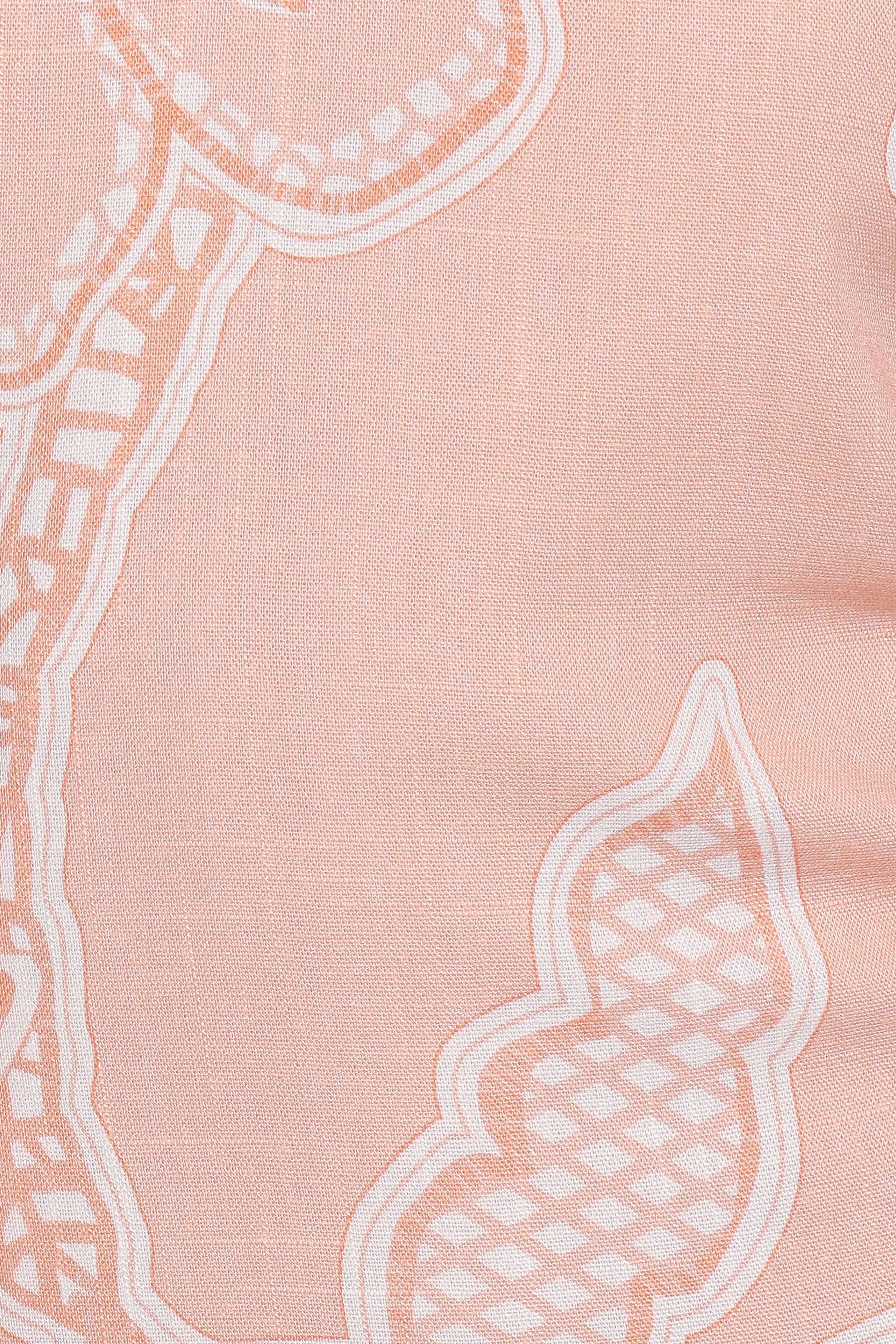 Marissa Maxi Skirt Peach Floral