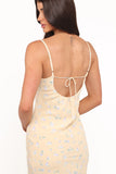 Yelena Dress Yellow Floral