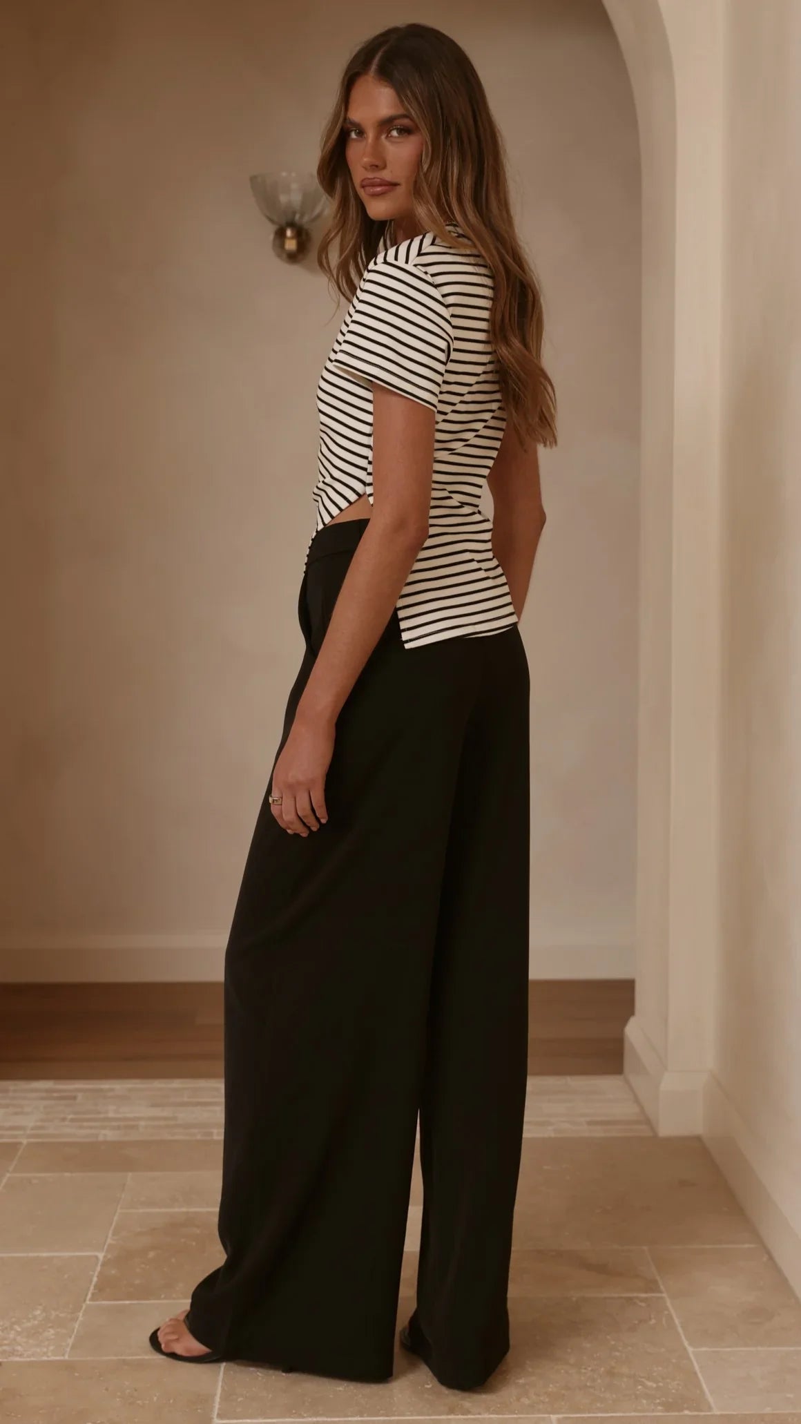 Maeva Tailored Pants Black