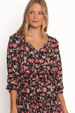 Kealan Dress Black Floral
