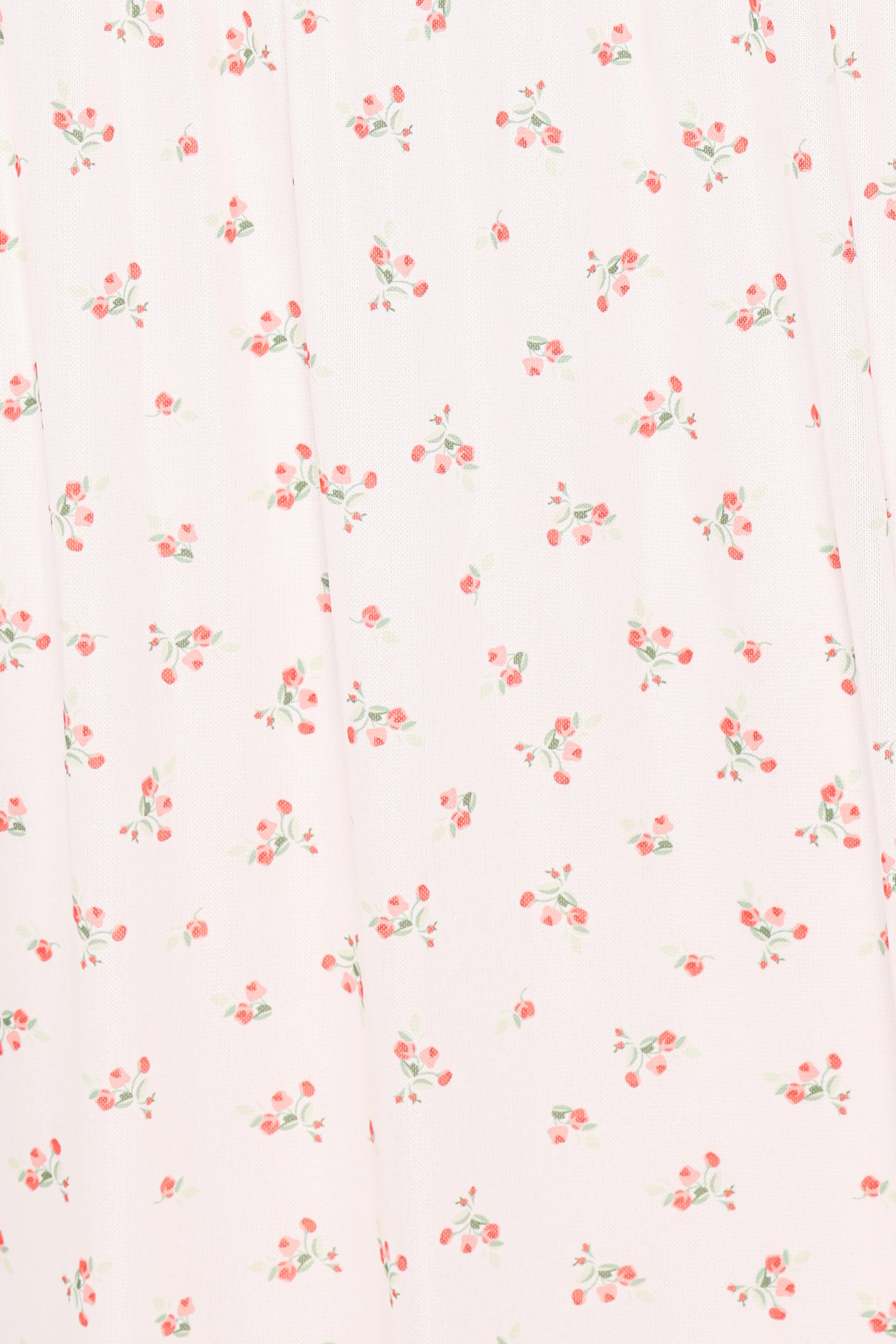 Mayven Maxi Dress White Ditsy