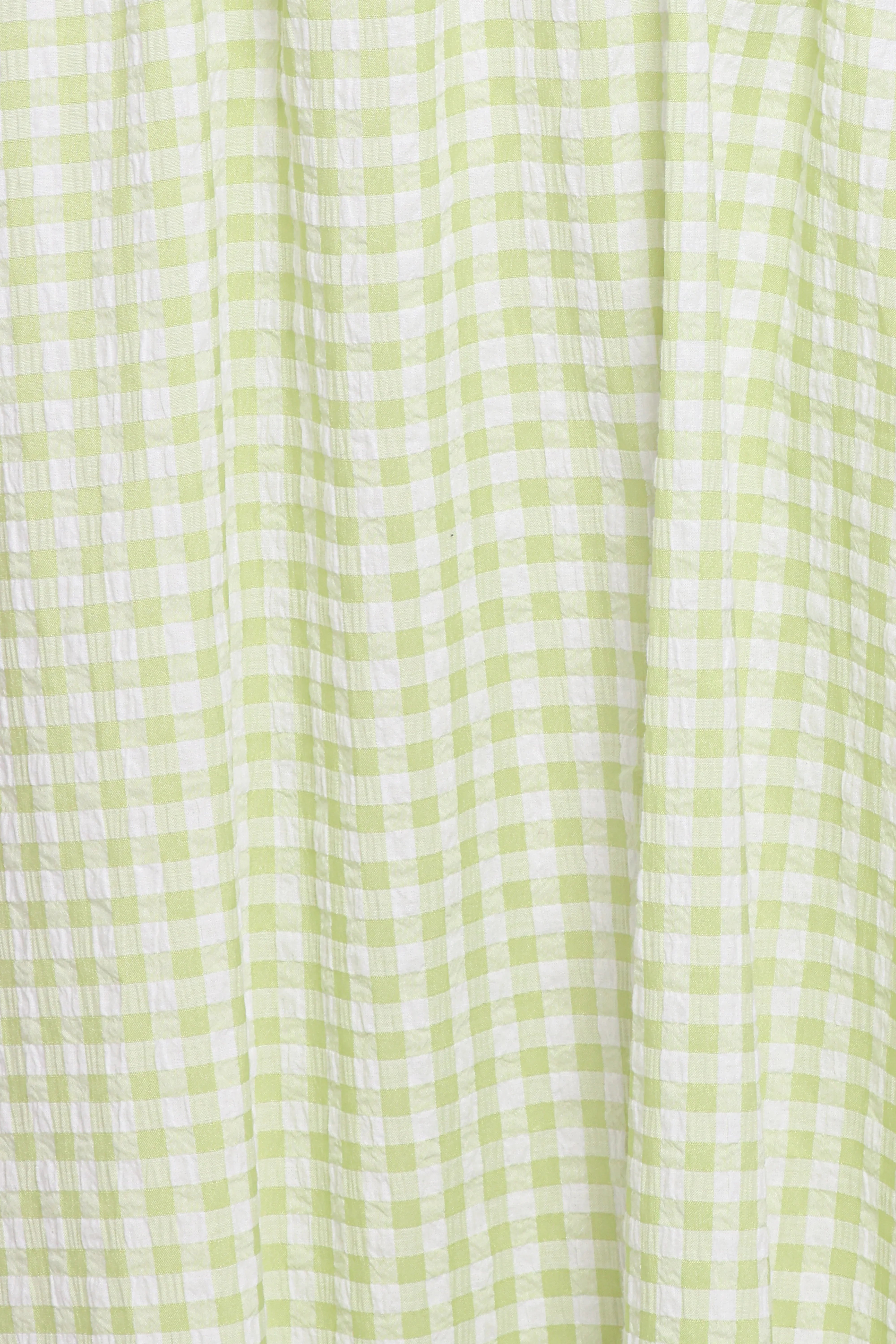 Amberlyn Maxi Dress Green Gingham