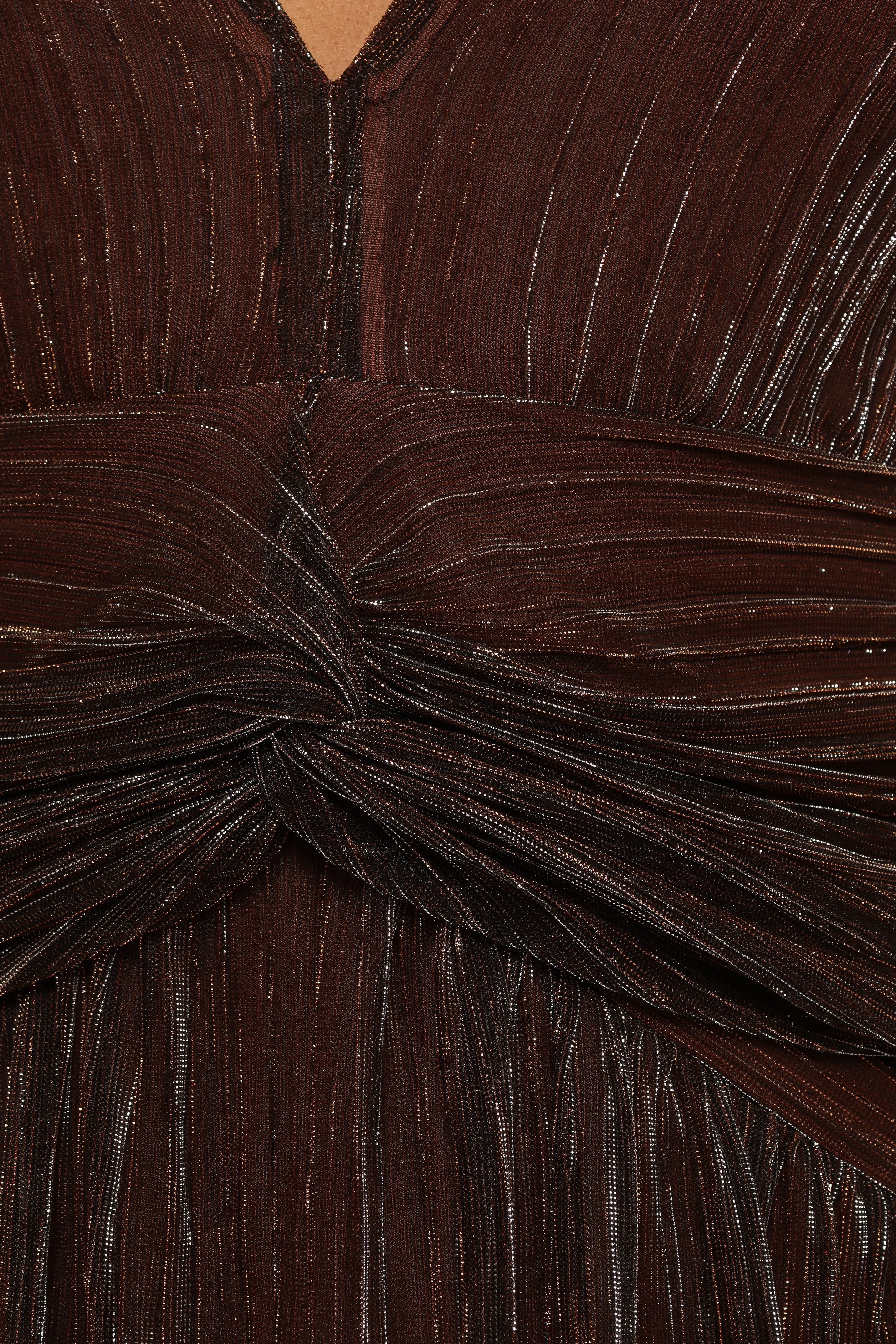 Cara Maxi Dress Bronze