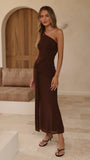Kourt Maxi Dress Chocolate
