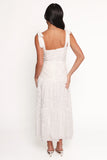 Lavinia Maxi Dress White Floral
