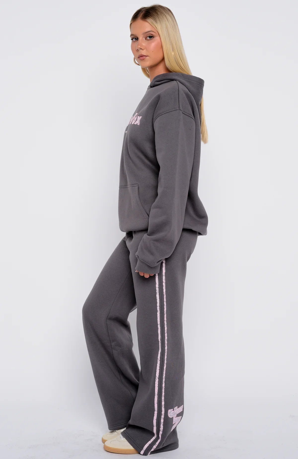 Gave You Everything Wide Leg Sweatpants Volcanic
