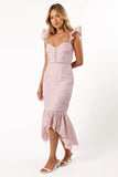 Novella Midi Dress Pink