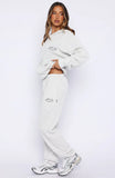 Moving Out Waffle Sweatpants Light Grey Marle