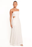 Laura Midi Dress White