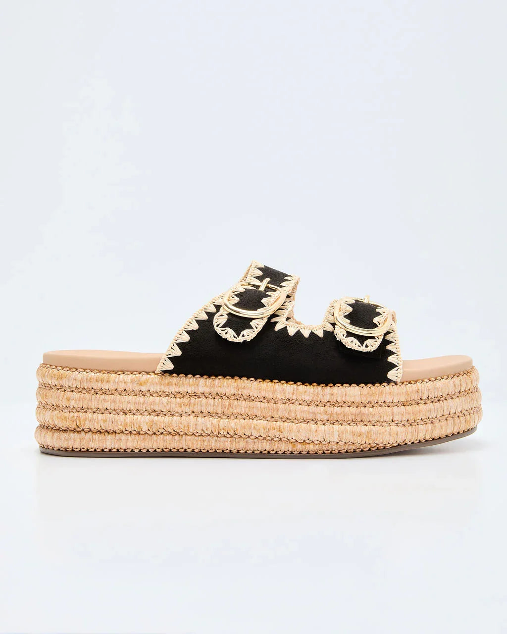 Heidi Woven Platform Sandals
