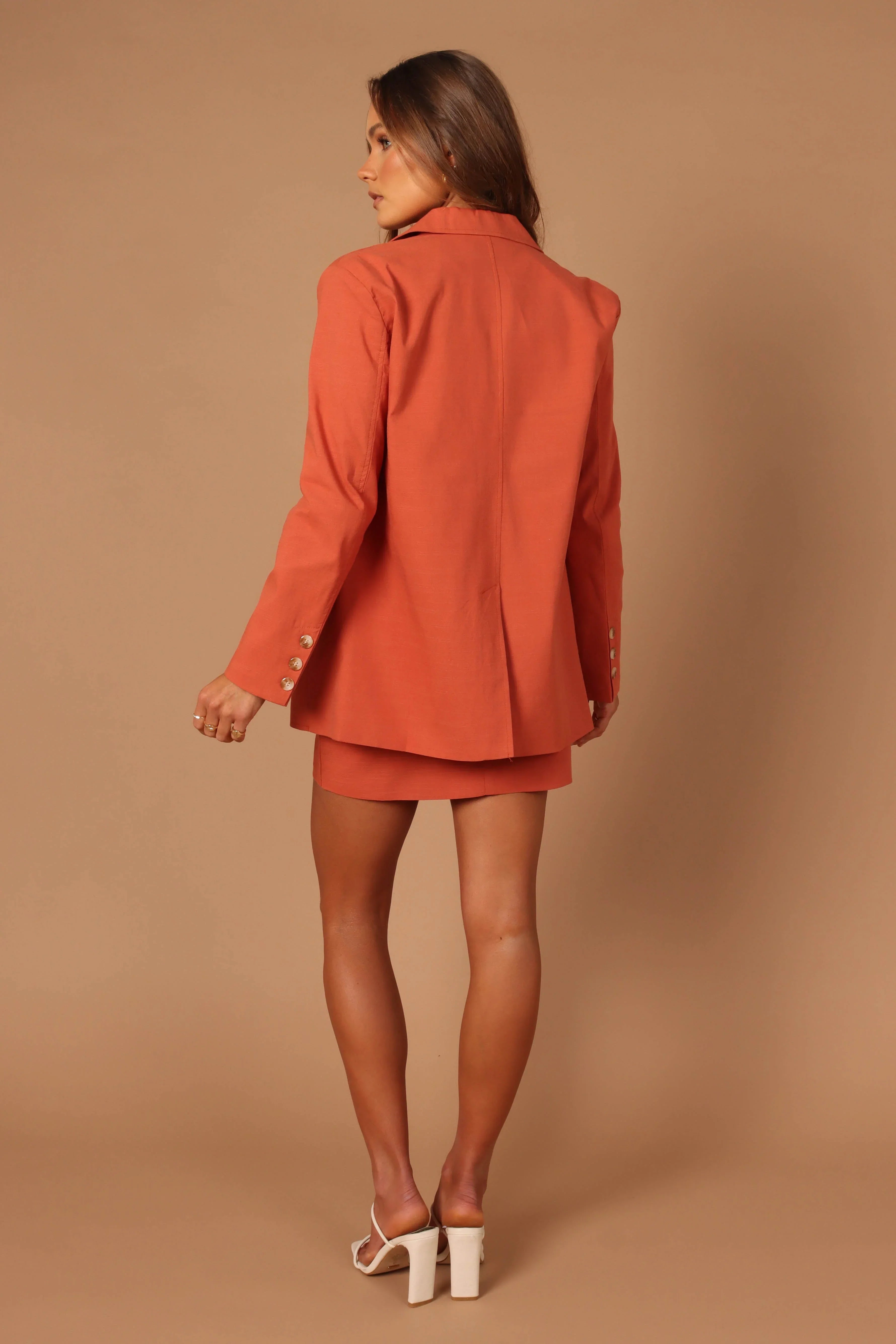 Manhattan Blazer Rust