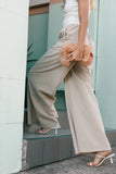 Savanna Striped Pants Apricot