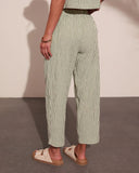 Dockside Days Striped Wide Leg Pants